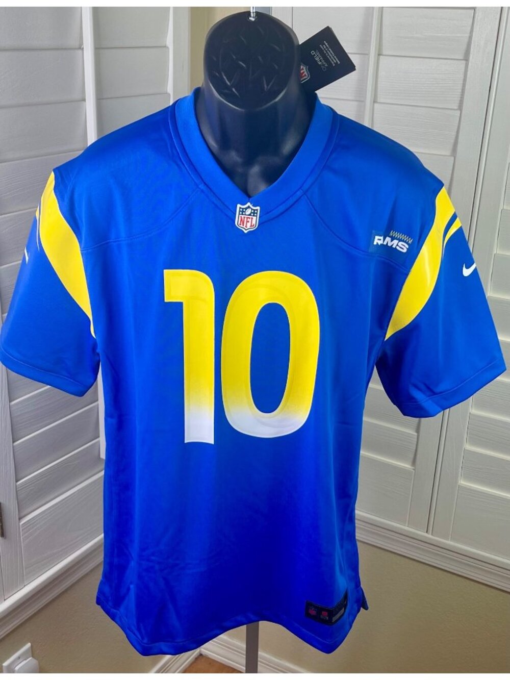 Nike NFL Los Angeles Rams Cooper Kupp #10 Football Jersey - Youth XL 18/20 - NWT